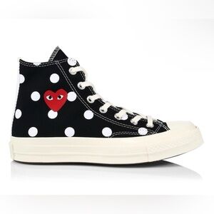 Comme Des Garcons Play X Converse Polka Dot